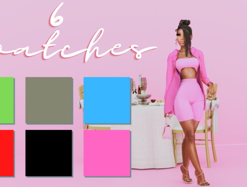 Biker Shorts Set