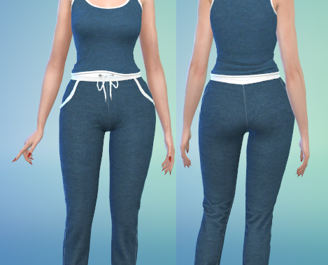 April 2022 CC Pack, clothes for females, male, toddlers and an accessory.