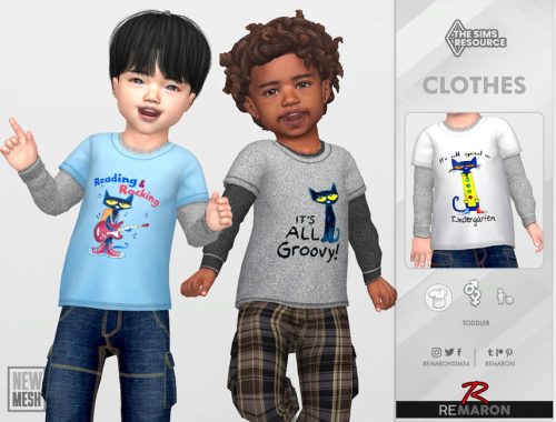 2 Shirts 01 for Toddler