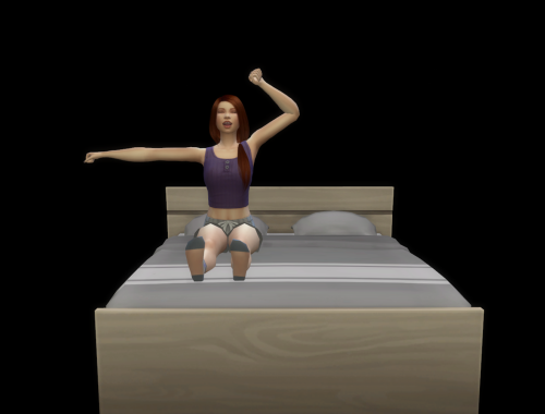 [Calaxy] Bed Poses #4