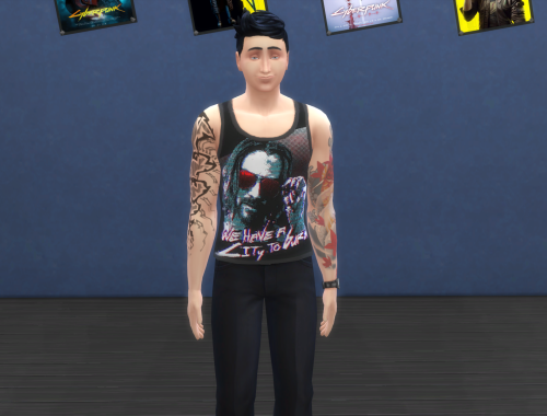 3 Сyberpunk T-shirts
