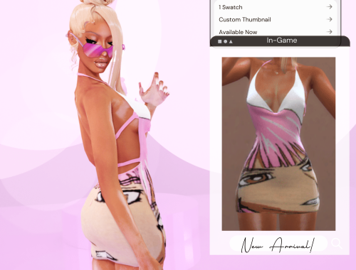 Anime Mini Dress