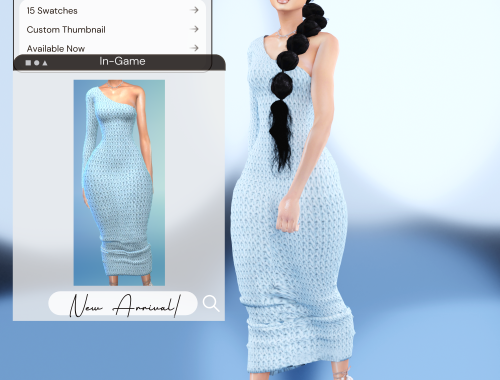 Knit Cold Shoulder Dress