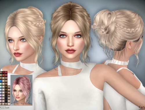 #223 - Female Hairstyles - Set