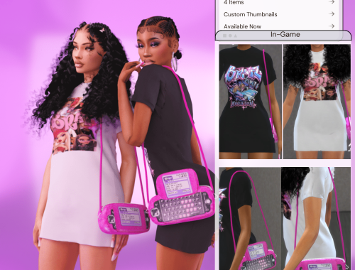 Bratz Oversized Tee, Bag & Hoops