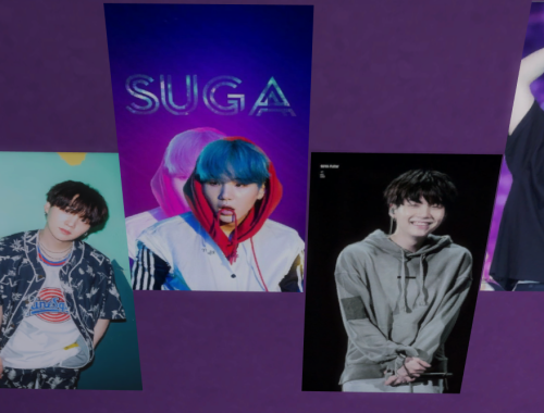 BTS Suga Poster Pack