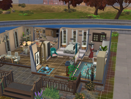 The house of a novice stylist