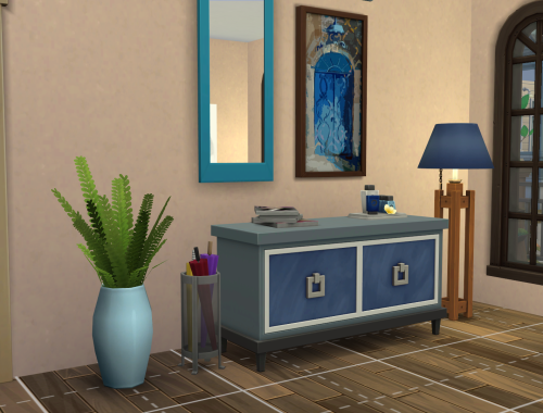 The house of a novice stylist