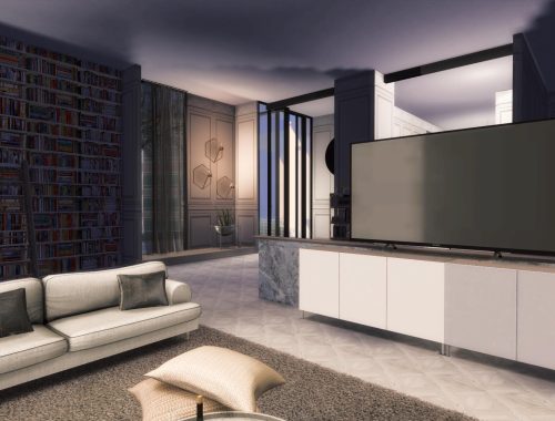 Apartment Modern Sky Full | CC