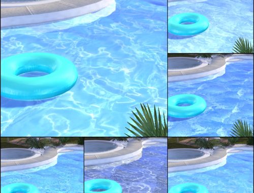 Beach water | 7 Swatches