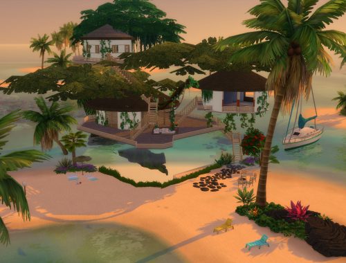 Beach Tree House |CC Free