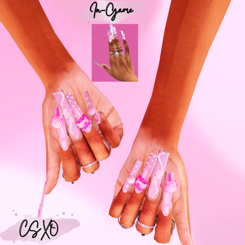 Candy Nails - The Sims 4 Catalog
