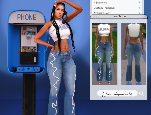 Dior Tank & Jaded Jeans