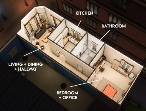 2A Jasmine Suites - Bedroom + Office (TSR only CC)