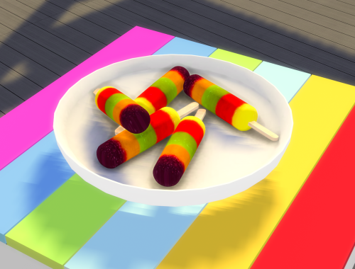 Kids Rainbow Garden Furniture