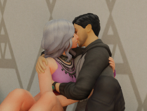 Kiss on the cheek - animation