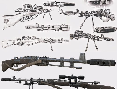 Sniper Old sketch