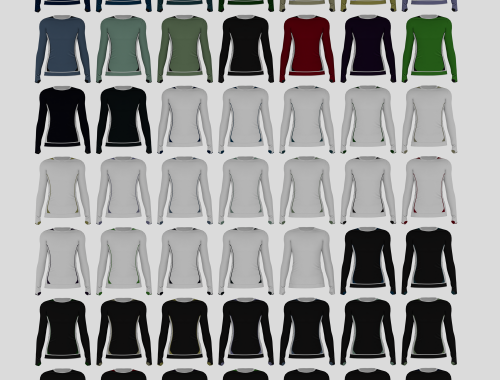 April 2022 CC Pack, clothes for females, male, toddlers and an accessory.