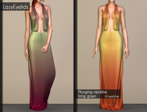3 long gowns at LazyEyelids