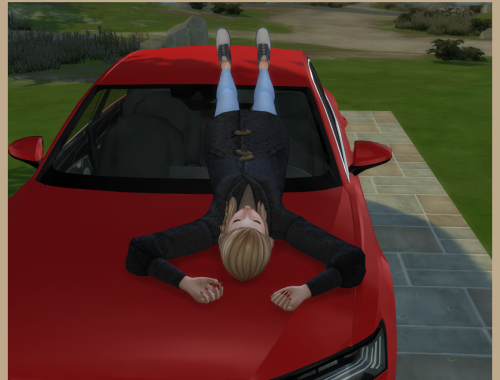 [Calaxy] Car Poses (Audi A6)