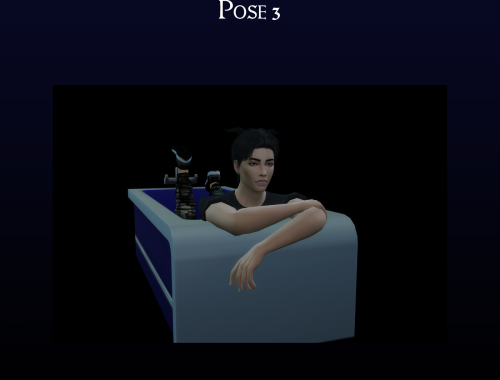 Bath Pose Pack #2