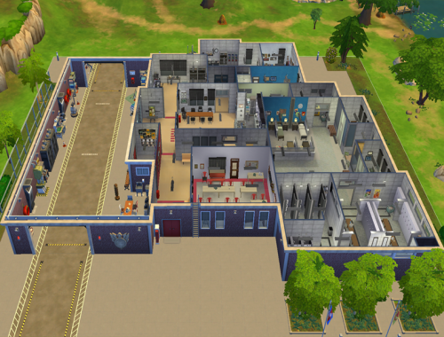 Chicago Fire Station (from TV Show)