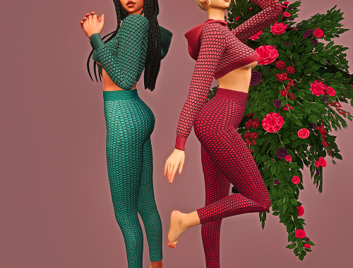 Sexy Cropped Hoody (Alex Set)