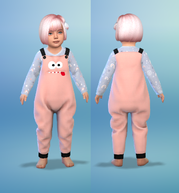 April 2022 CC Pack, clothes for females, male, toddlers and an accessory.