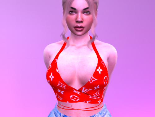 LV Wrap Halter Neck