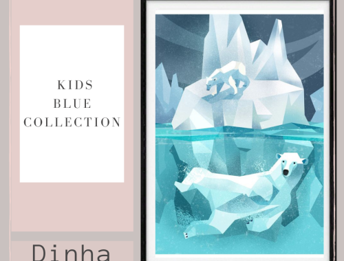 Kids Frame: Blue Collection