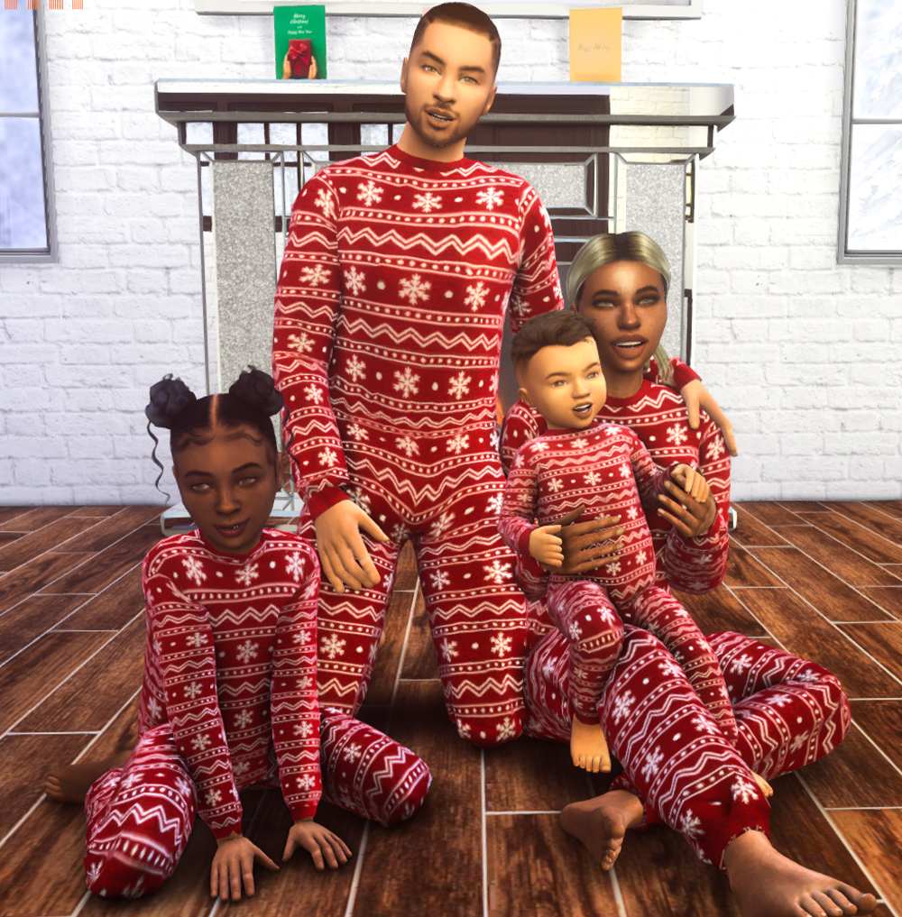 Christmas Pjs - The Sims 4 Catalog