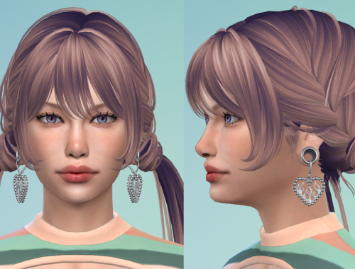 April 2022 CC Pack, clothes for females, male, toddlers and an accessory.
