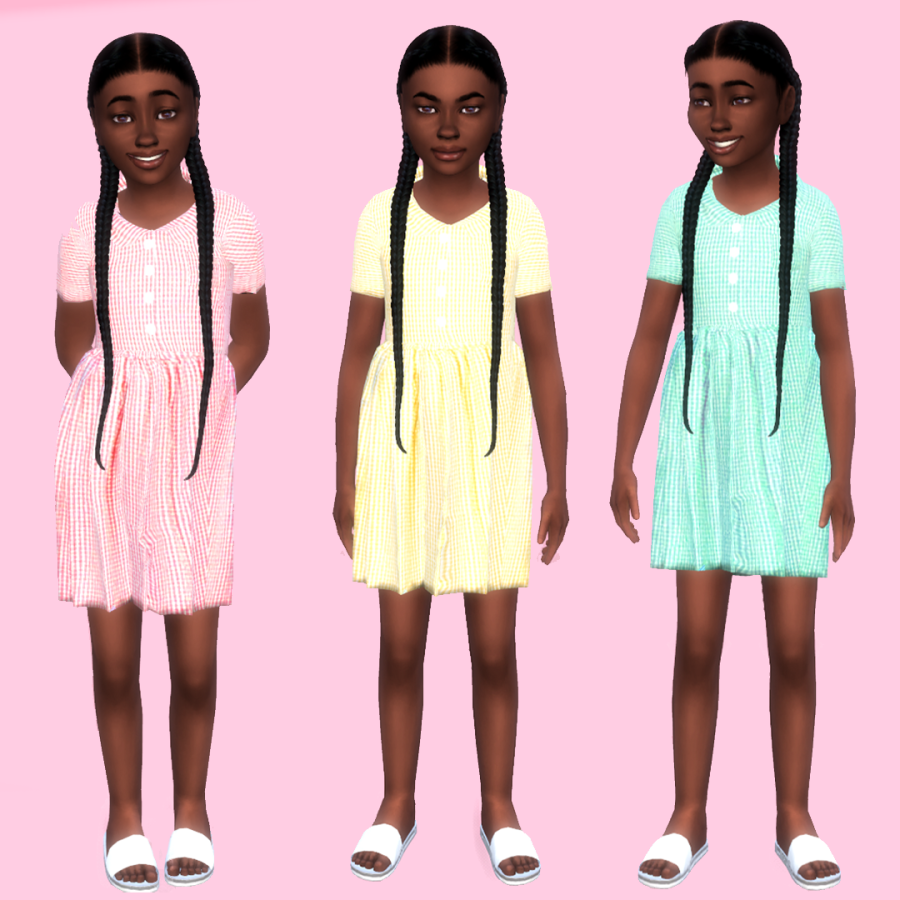 British School Girl Dresses (child) - The Sims 4 Catalog