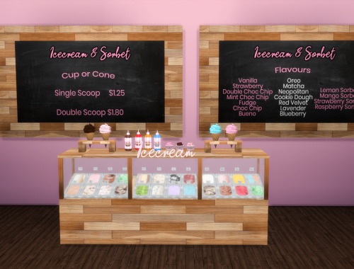 Icecream Parlour Stuff