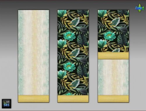 6 wallpaper sets for living room or bedroom at Arte Della Vita