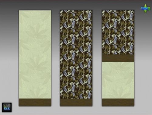 6 wallpaper sets for living room or bedroom at Arte Della Vita