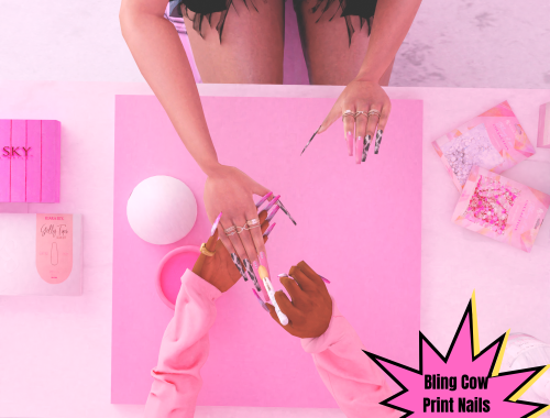 Klawed Nail Salon Set & Blend Scene + Poses