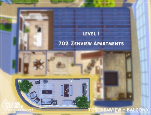 702 Zenview - Balcony - TSR CC Only
