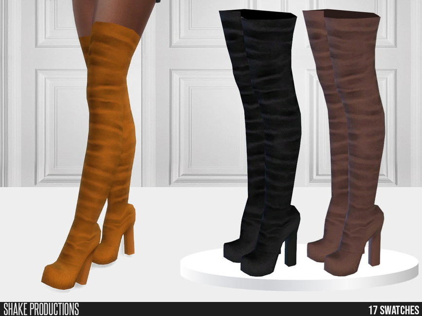 818 - High Heel Boots - The Sims 4 Catalog