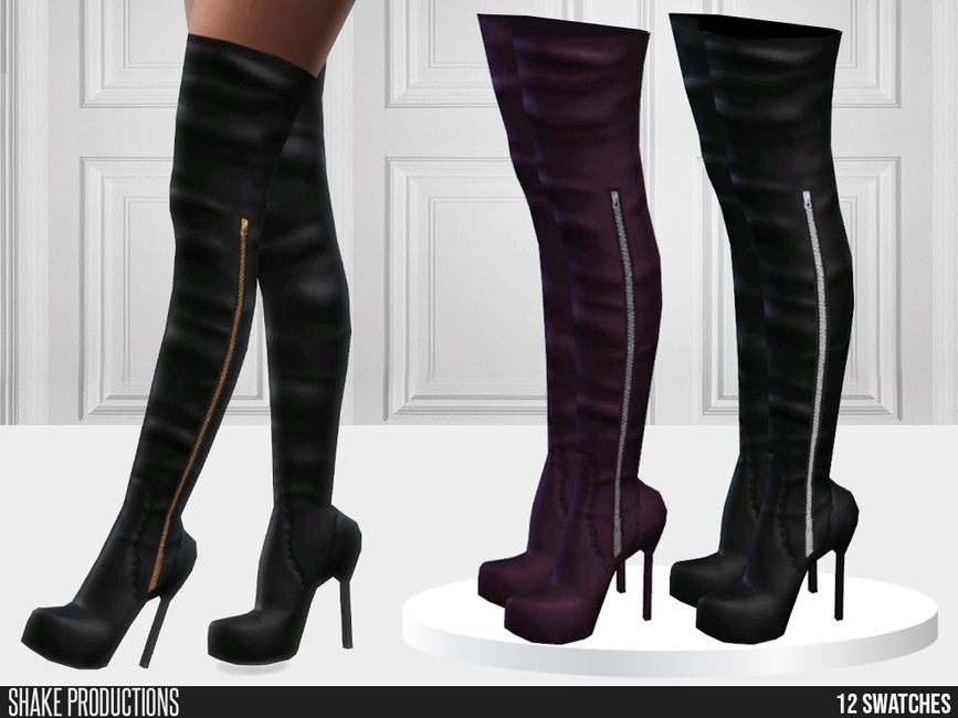 843 - High Heel Boots - The Sims 4 Catalog