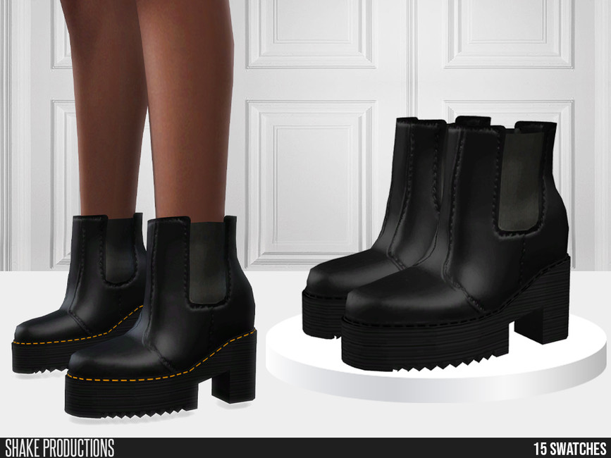 847 - Leather High Heel Boots - The Sims 4 Catalog