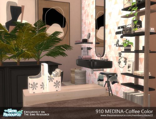 910 MEDINA-Coffee Color