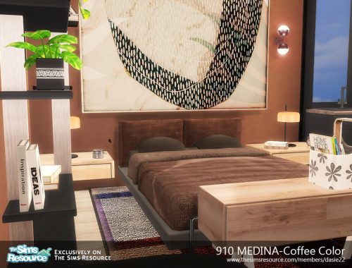 910 MEDINA-Coffee Color