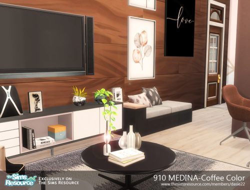 910 MEDINA-Coffee Color