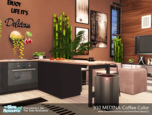 910 MEDINA-Coffee Color