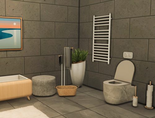 930 Medina Studios - Bathroom (TSR only CC)