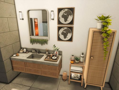 930 Medina Studios - Bathroom (TSR only CC)