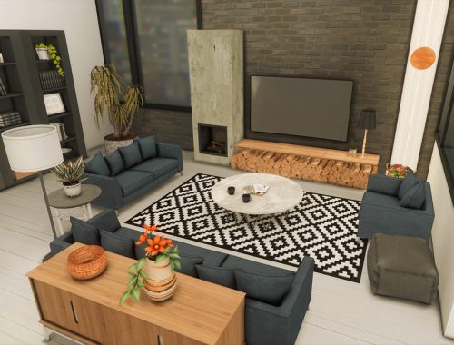 930 Medina Studios - Living + Dining (TSR only CC)