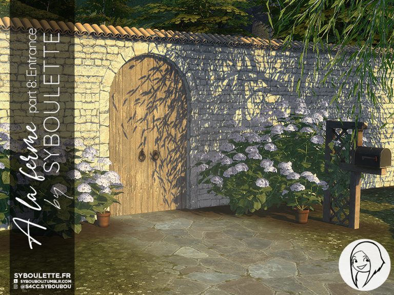 a la ferme part 8: Entrance - The Sims 4 Catalog