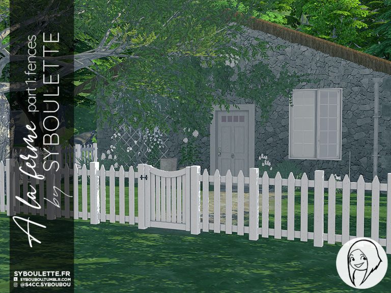 A la ferme part 1 : Fences - The Sims 4 Catalog